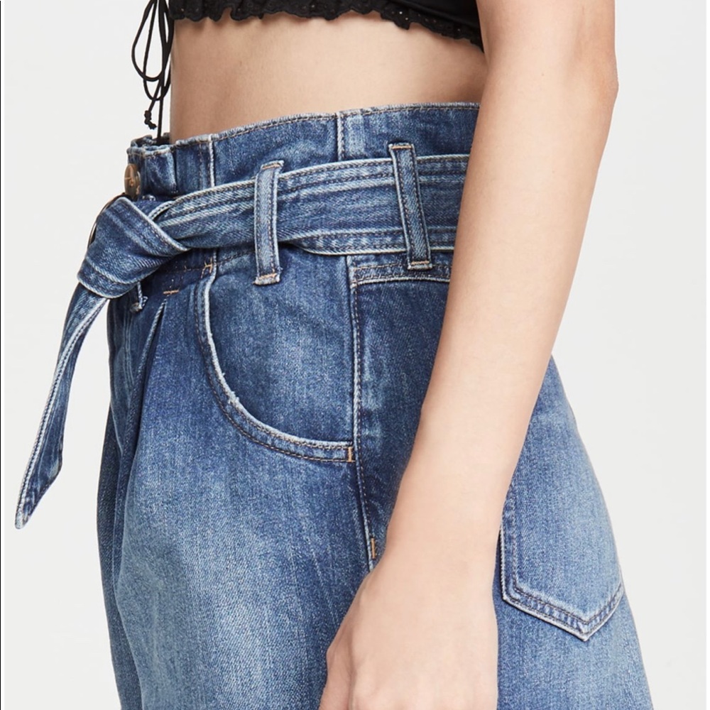 Free People Livin Blue See You Sometime Shorts - Picture 5 of 14